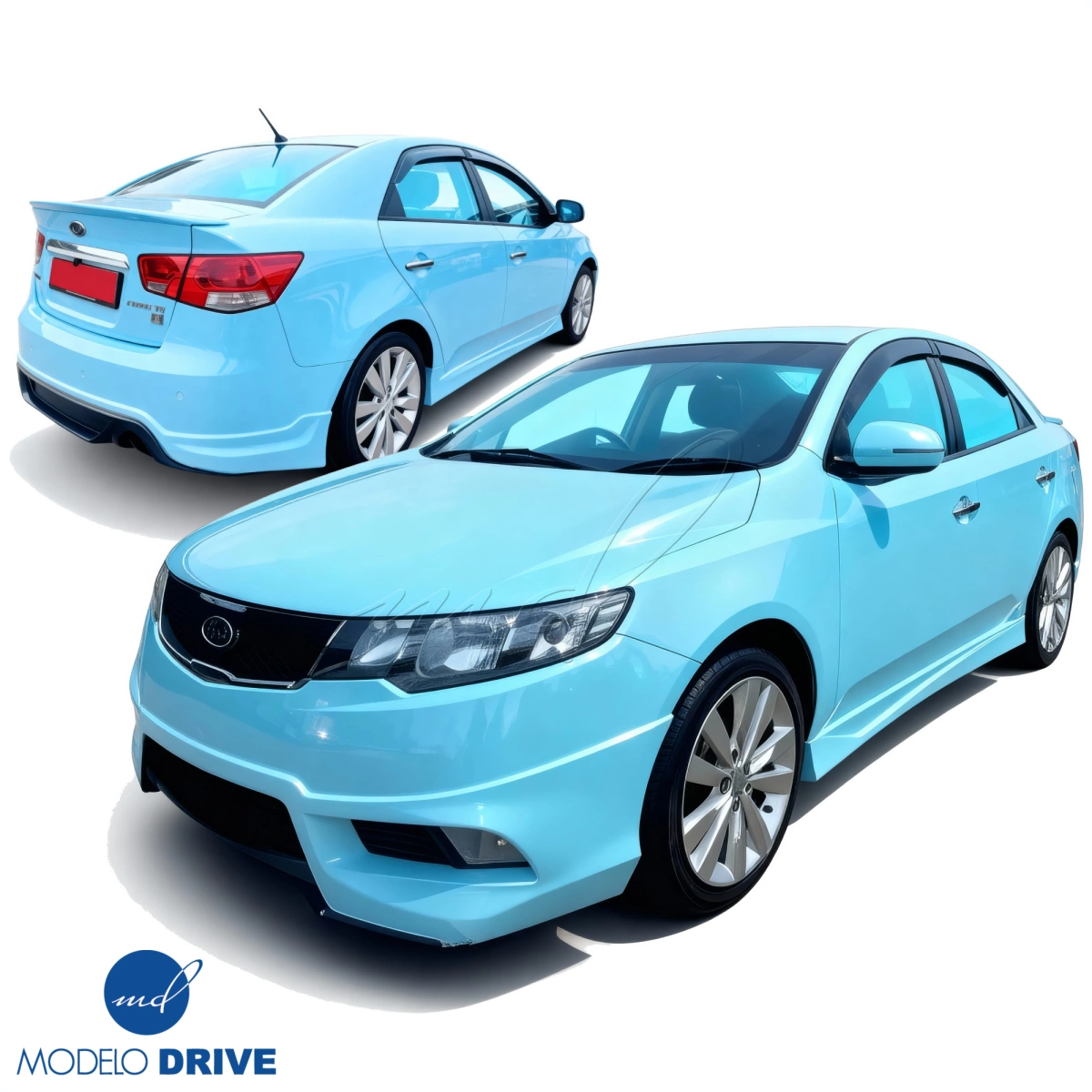 Modify your KIA Forte 2010 with our Exterior/Complete Body Kits - 4