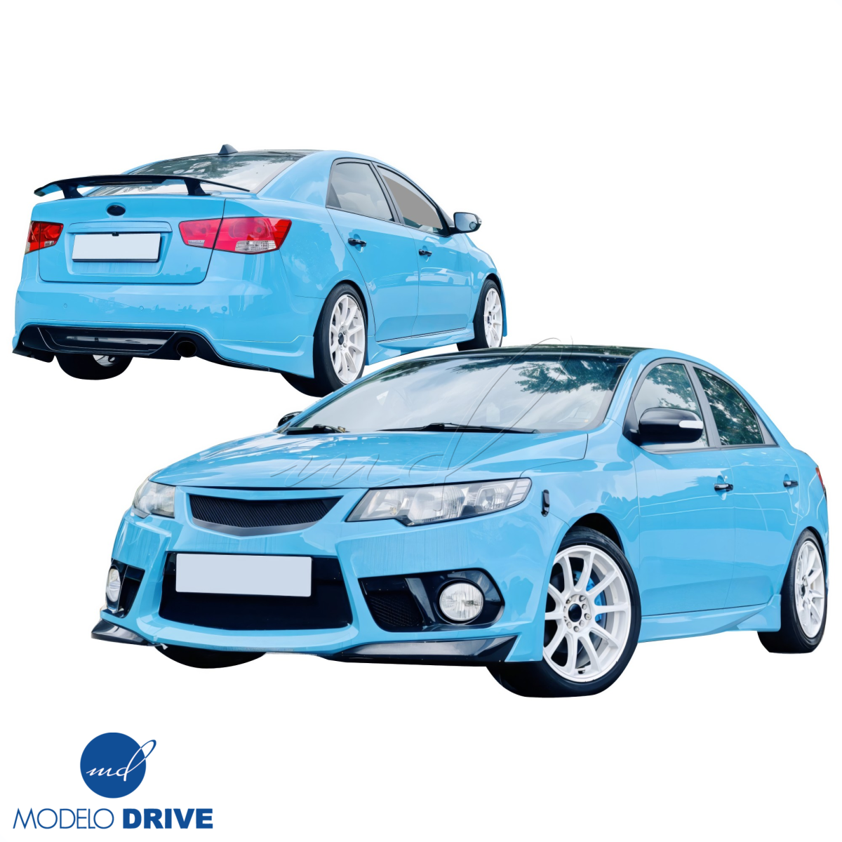 Modify your KIA Forte 2010 with our Exterior/Complete Body Kits - 