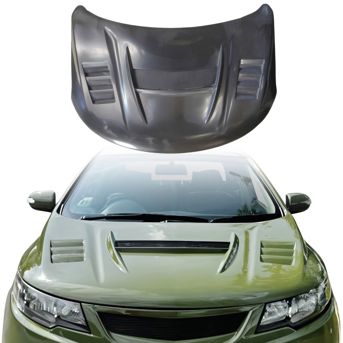 Modify your KIA Forte 2010 with our Exterior/Hoods - 