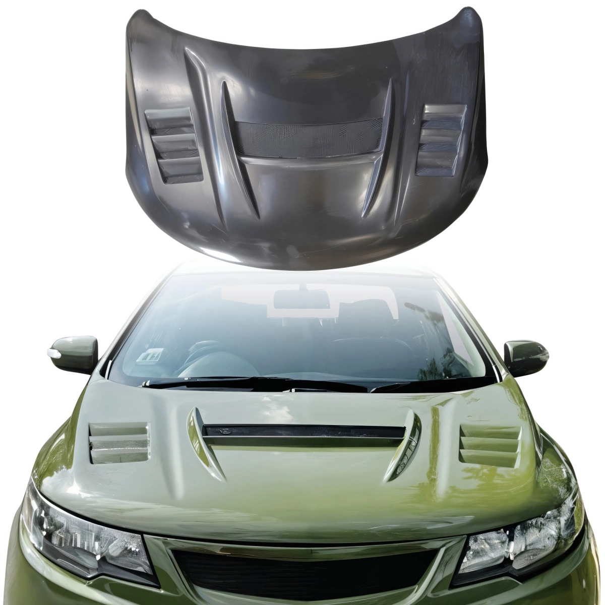 Modify your KIA Forte 2010 with our Exterior/Hoods - 10