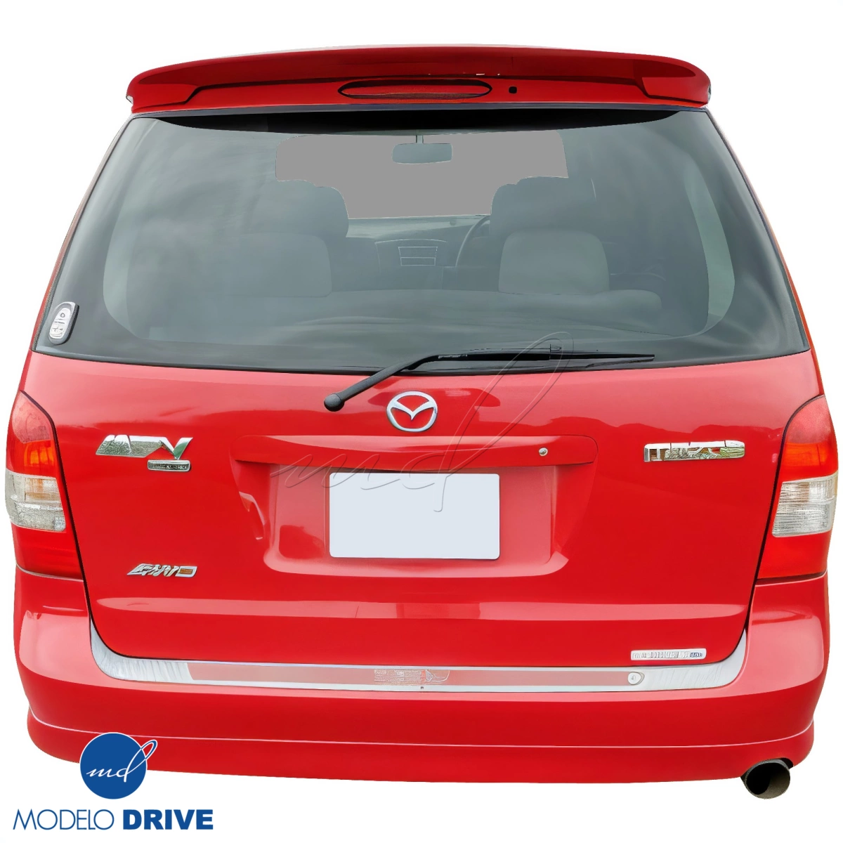 Modify your Mazda MPV 1999 with our Exterior/Rear Lips - 9