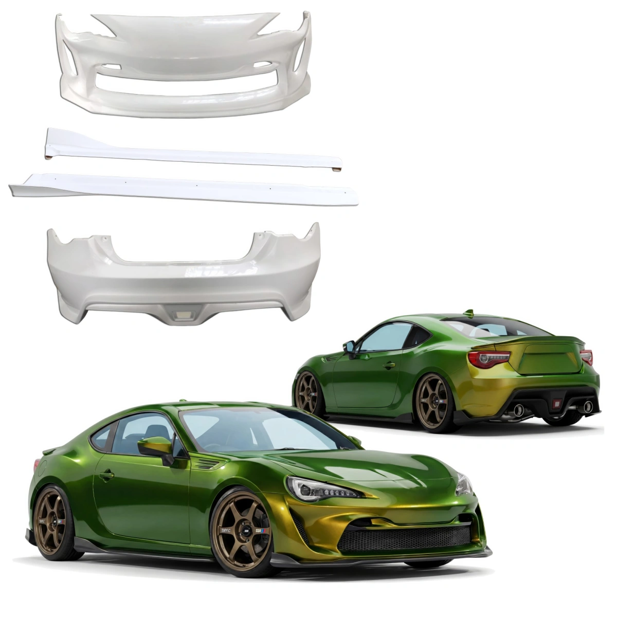 Modify your Subaru BRZ 2013 with our Exterior/Complete Body Kits - 1
