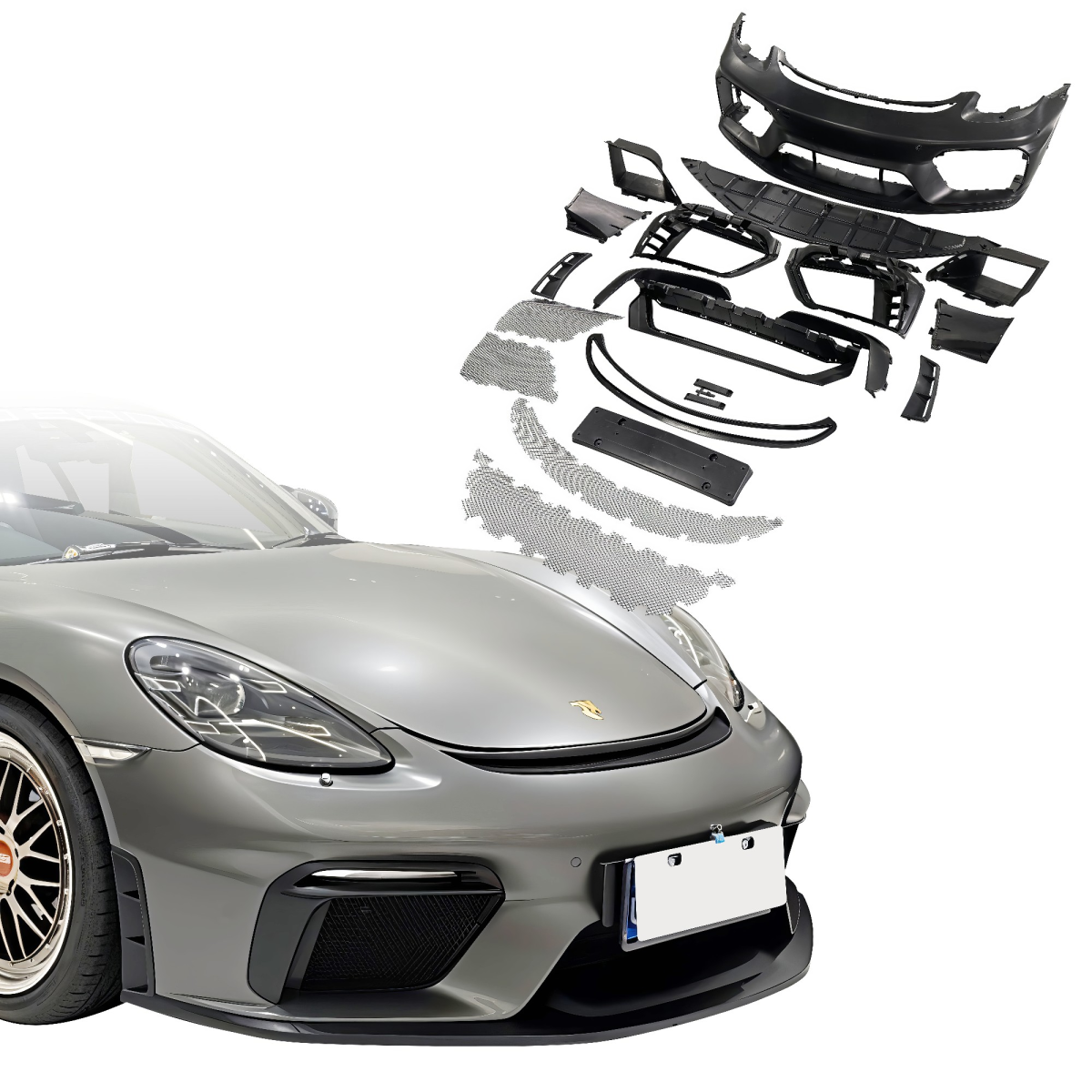 Modify your Porsche Cayman 2014 with our Exterior/Front Bumpers or Lips - 