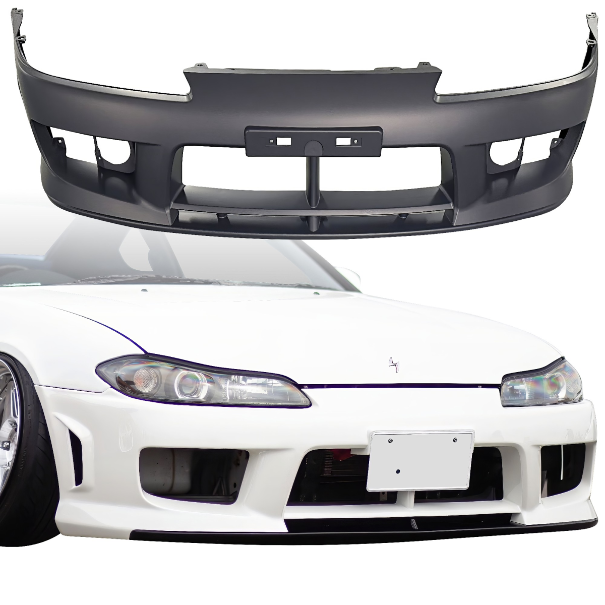 Modify your Nissan Silvia 1999 with our Exterior/Front Bumpers or Lips - 