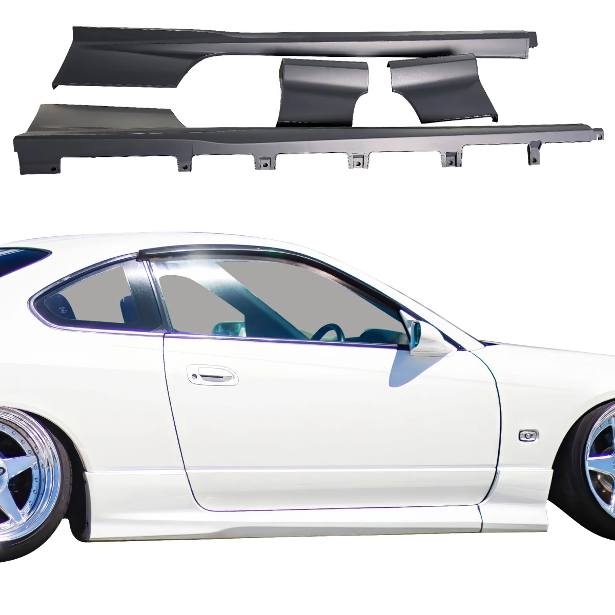 Modify your Nissan Silvia 1999 with our Exterior/Side Skirts - 1