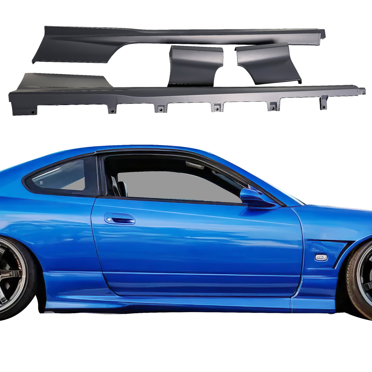 Modify your Nissan Silvia 1999 with our Exterior/Side Skirts - 