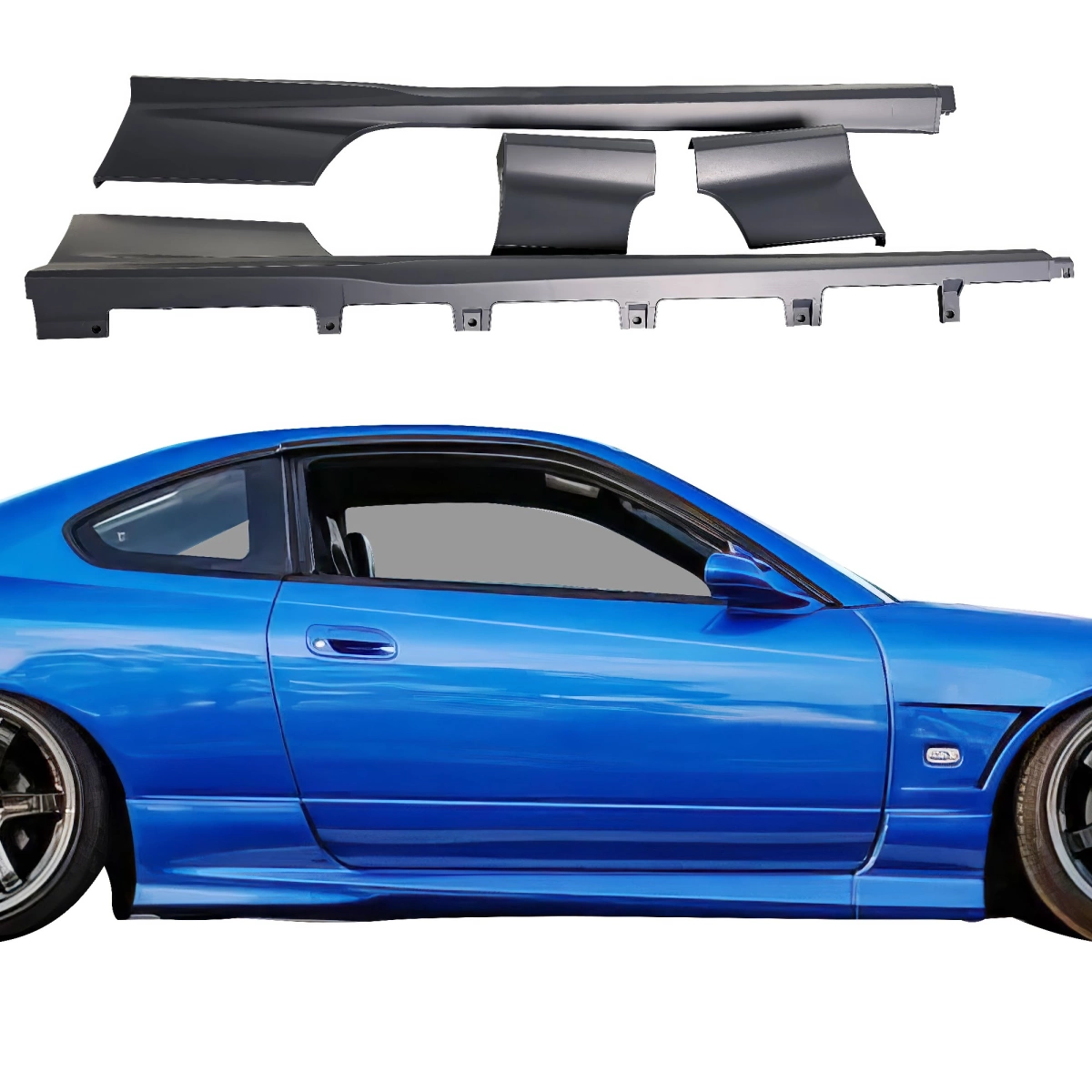 Modify your Nissan Silvia 1999 with our Exterior/Side Skirts - 12