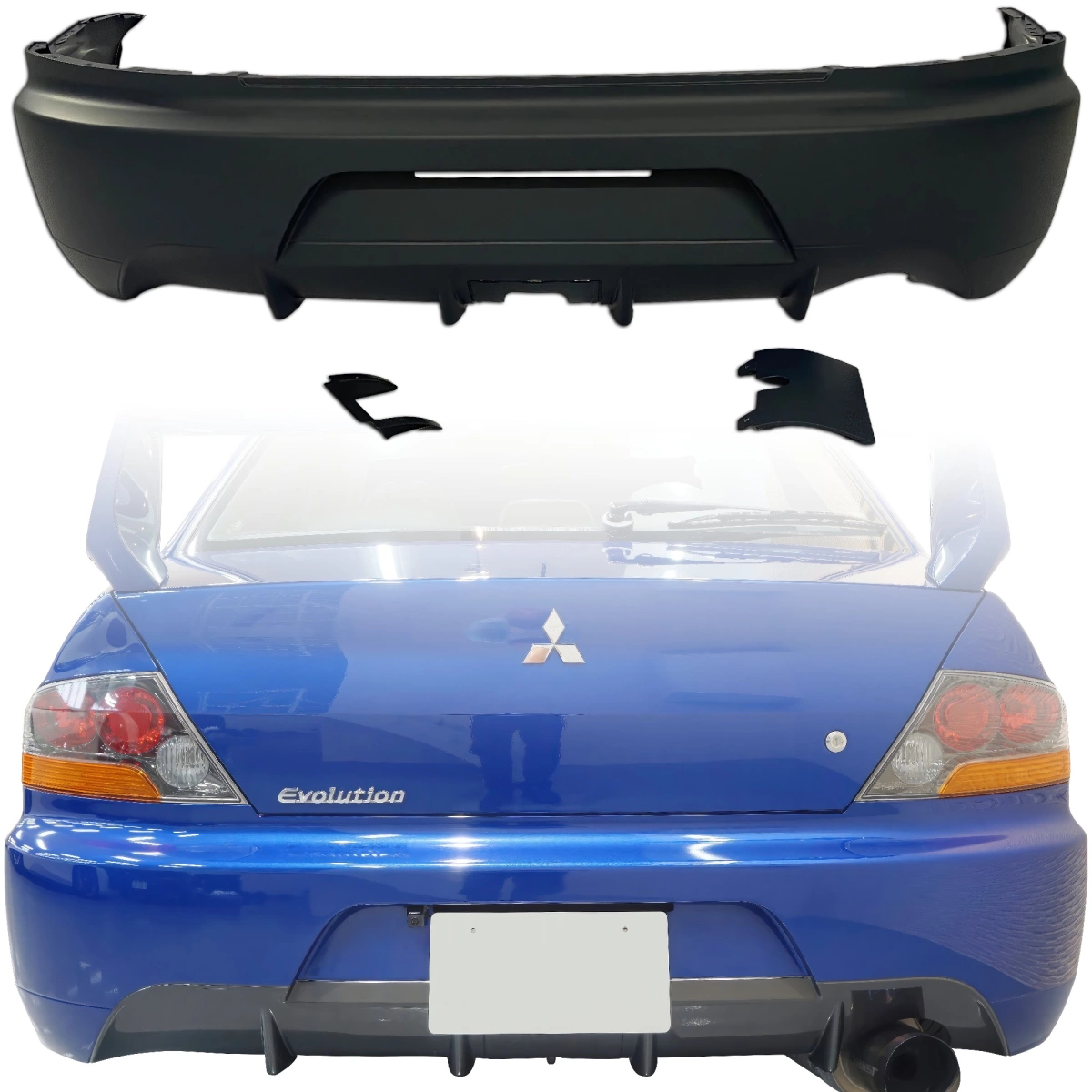 Modify your Mitsubishi Evolution 2003 with our Exterior/Rear Bumpers - 1