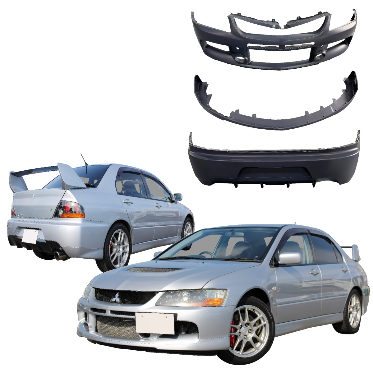 Modify your Mitsubishi Evolution 2003 with our Exterior/Complete Body Kits - 