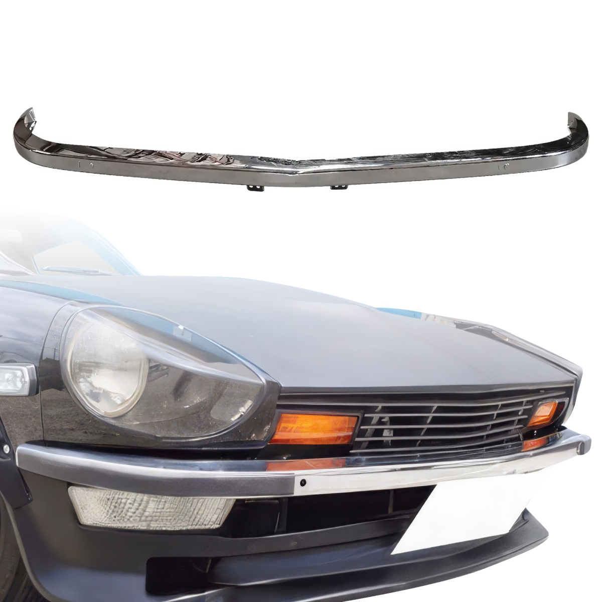 Modify your Datsun 240Z 1970 with our Exterior/Front Bumpers or Lips - 