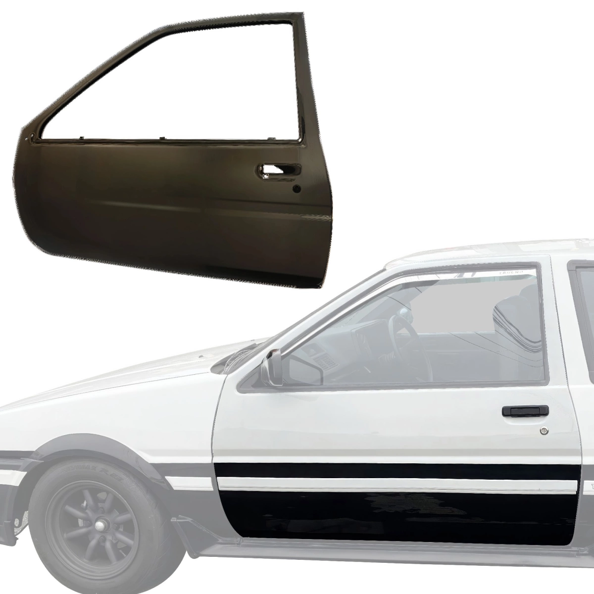 Modify your Toyota Corolla 1984 with our Exterior/Doors - 1