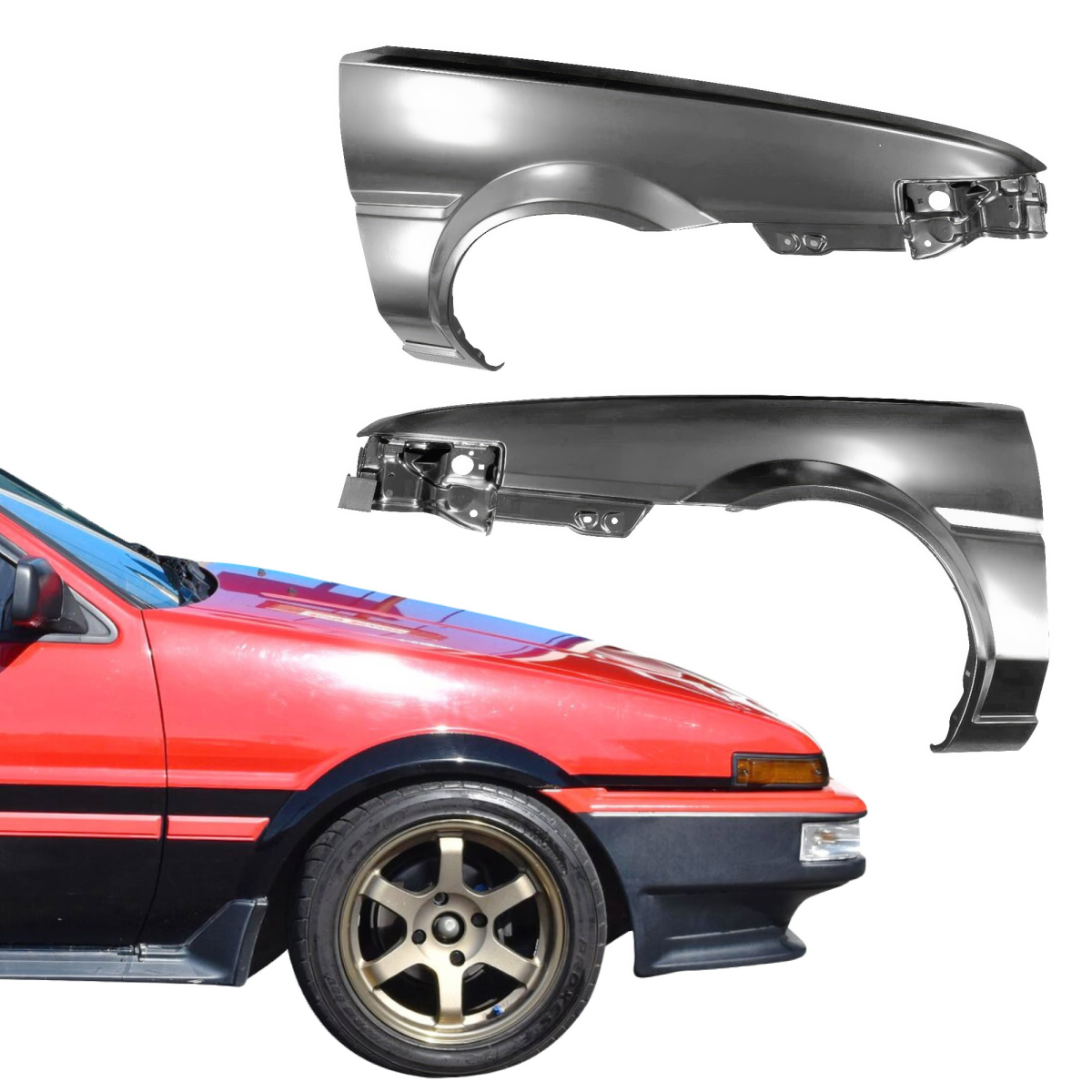 Modify your Toyota Corolla 1984 with our Exterior/Fenders - 