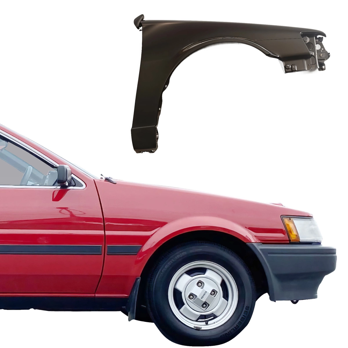Modify your Toyota Corolla 1984 with our Exterior/Fenders - 2