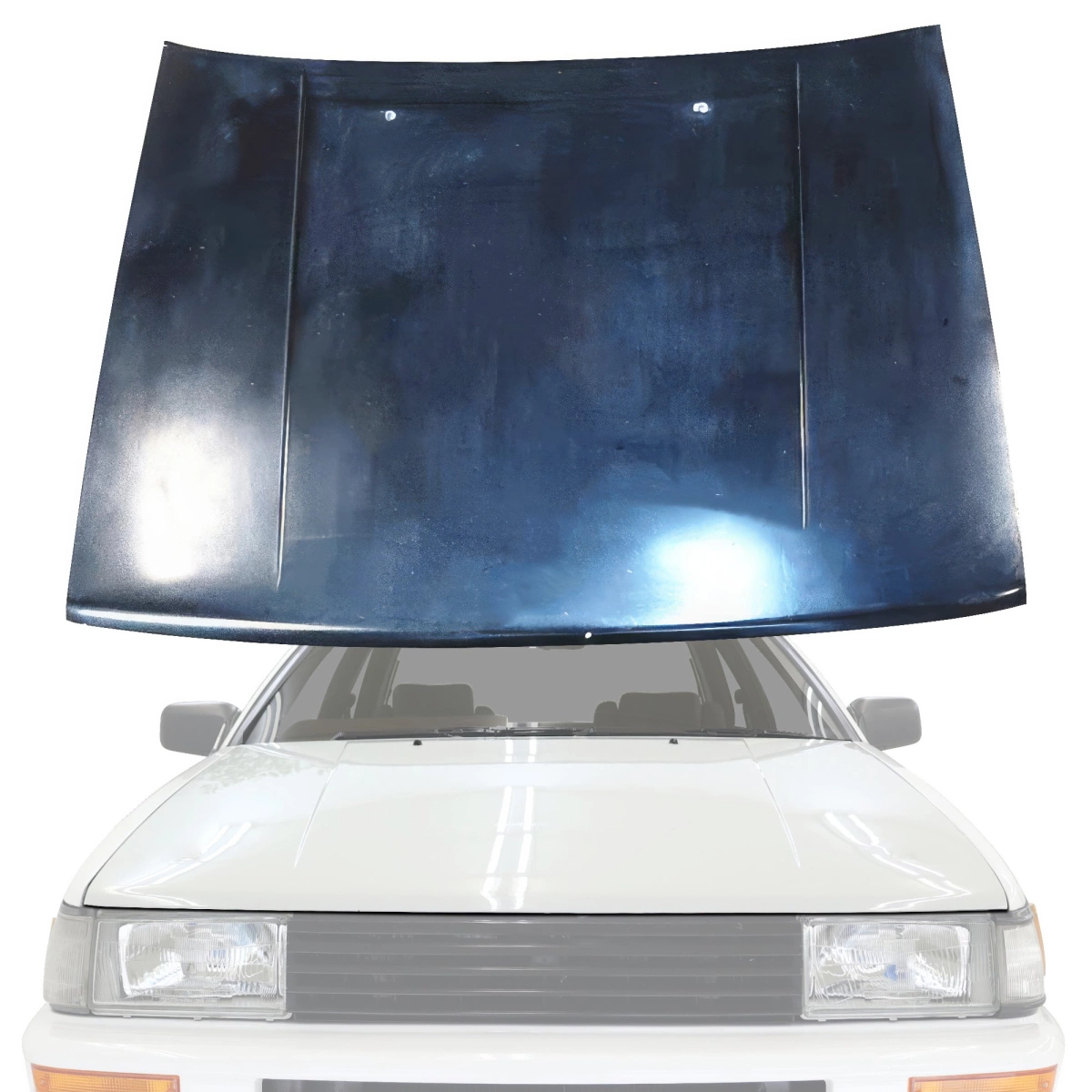 Modify your Toyota Corolla 1984 with our Exterior/Hoods - 1