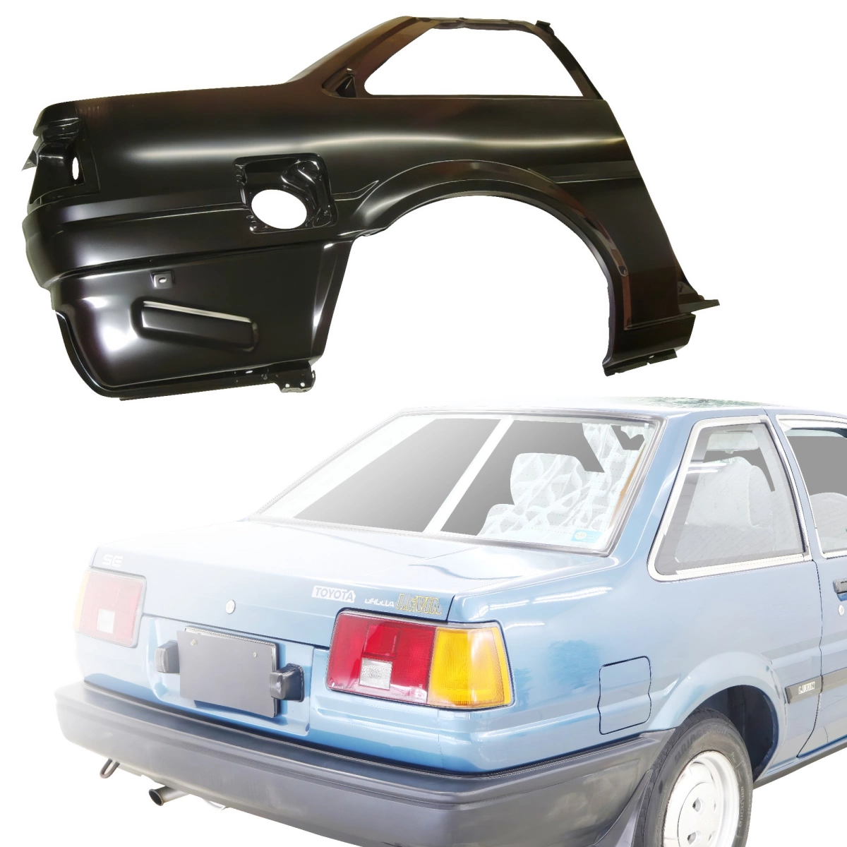 Modify your Toyota Corolla 1984 with our Exterior/Fenders - 3