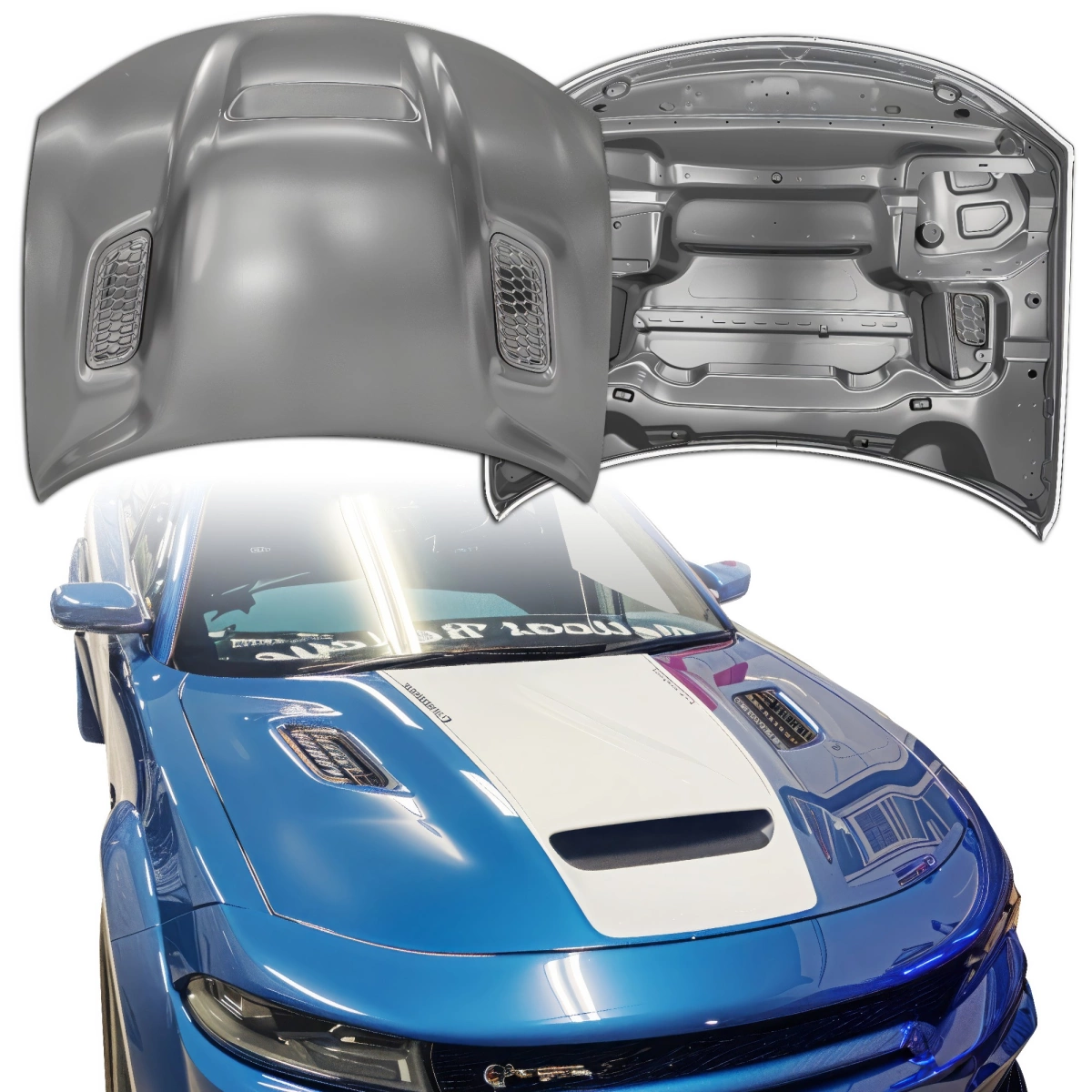 Modify your Dodge Charger 2015 with our Exterior/Hoods - 15