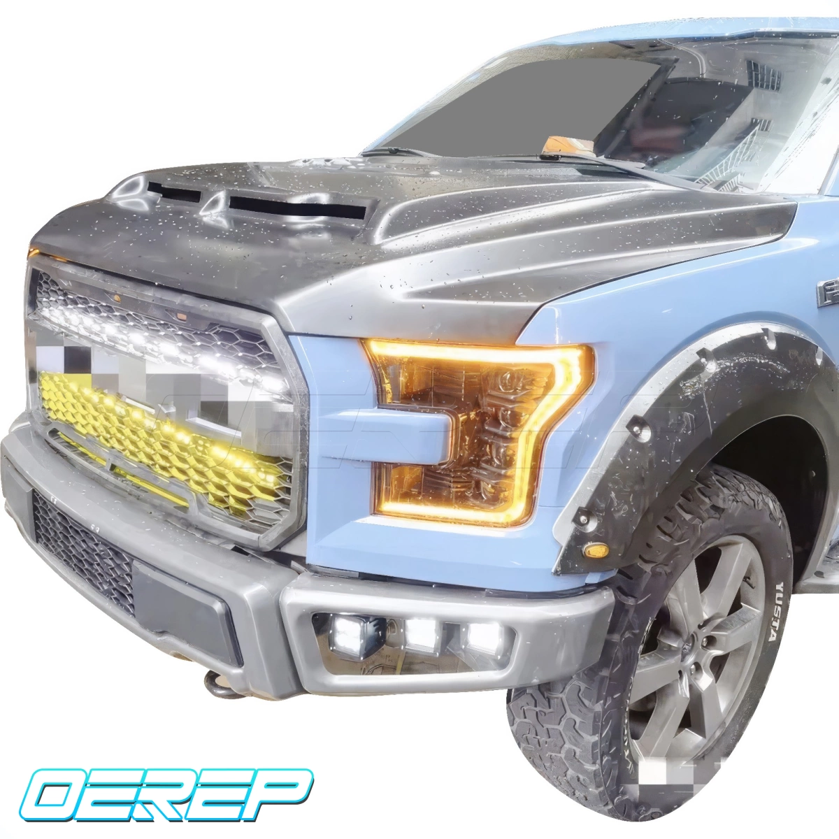 Modify your Ford F-150 2015 with our Exterior/Hoods - 9
