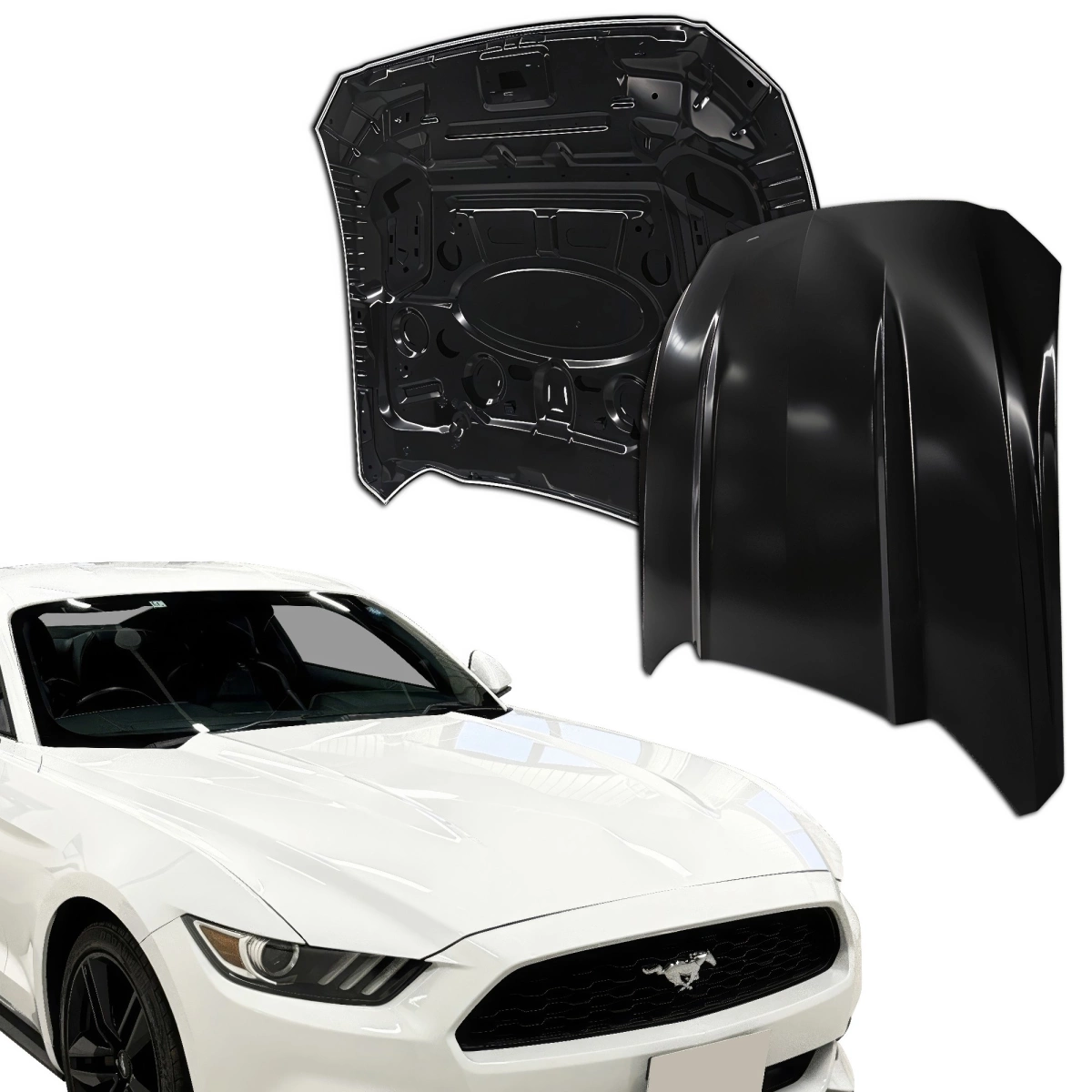 Modify your Ford Mustang 2015 with our Exterior/Hoods - 1