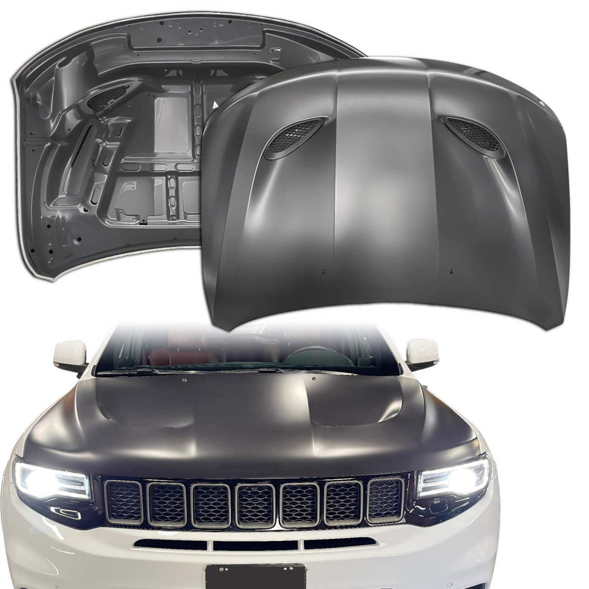 Modify your Jeep Cherokee 2011 with our Exterior/Hoods - 