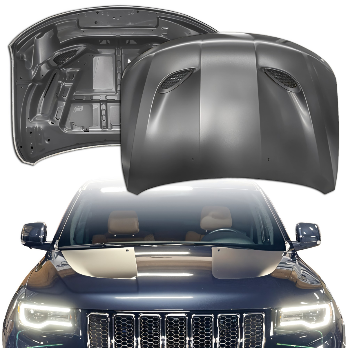 Modify your Jeep Cherokee 2011 with our Exterior/Hoods - 