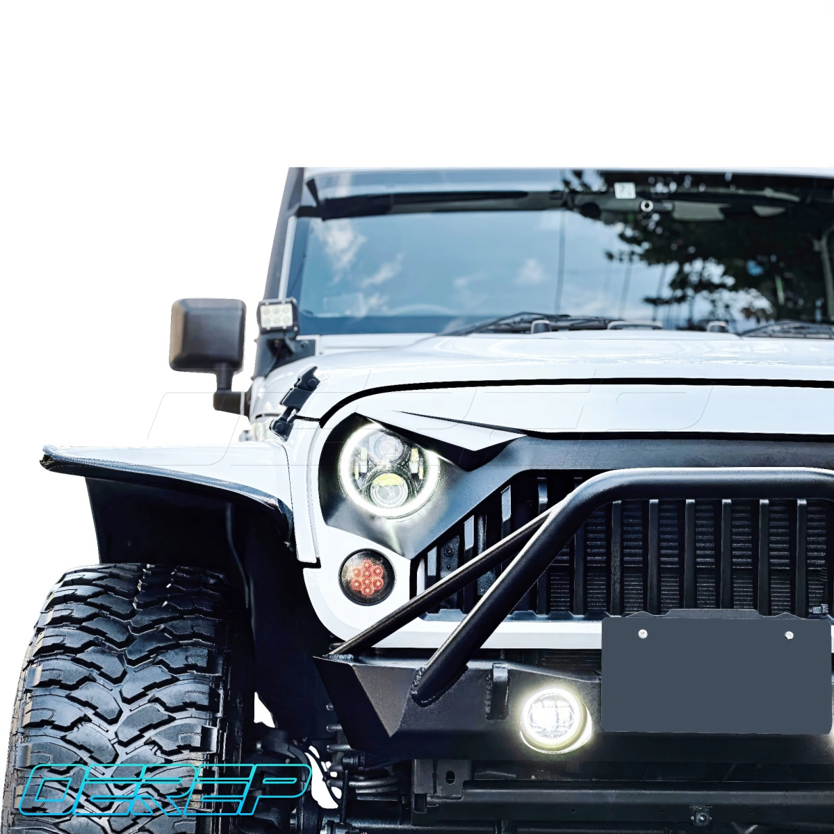 Modify your Jeep Wrangler 2007 with our Exterior/Hoods - 5