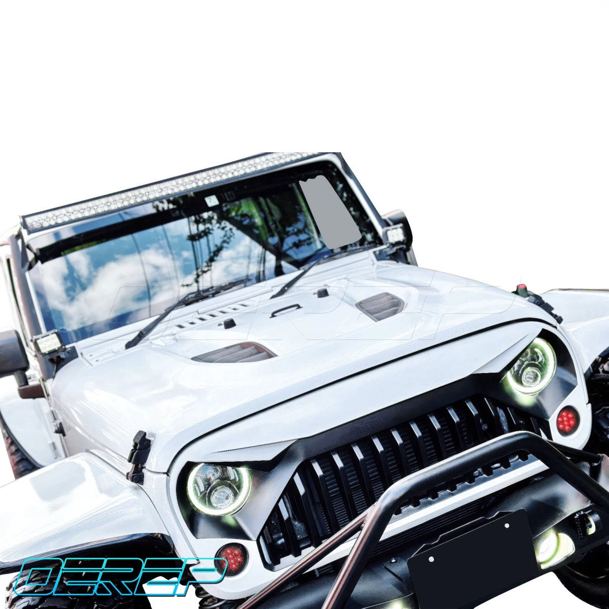 Modify your Jeep Wrangler 2007 with our Exterior/Hoods - 6