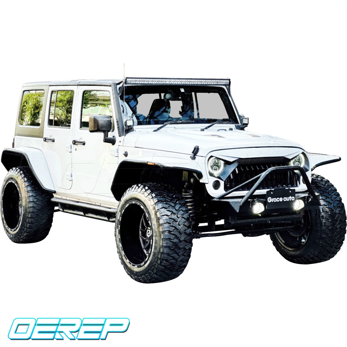 Modify your Jeep Wrangler 2007 with our Exterior/Hoods - 9
