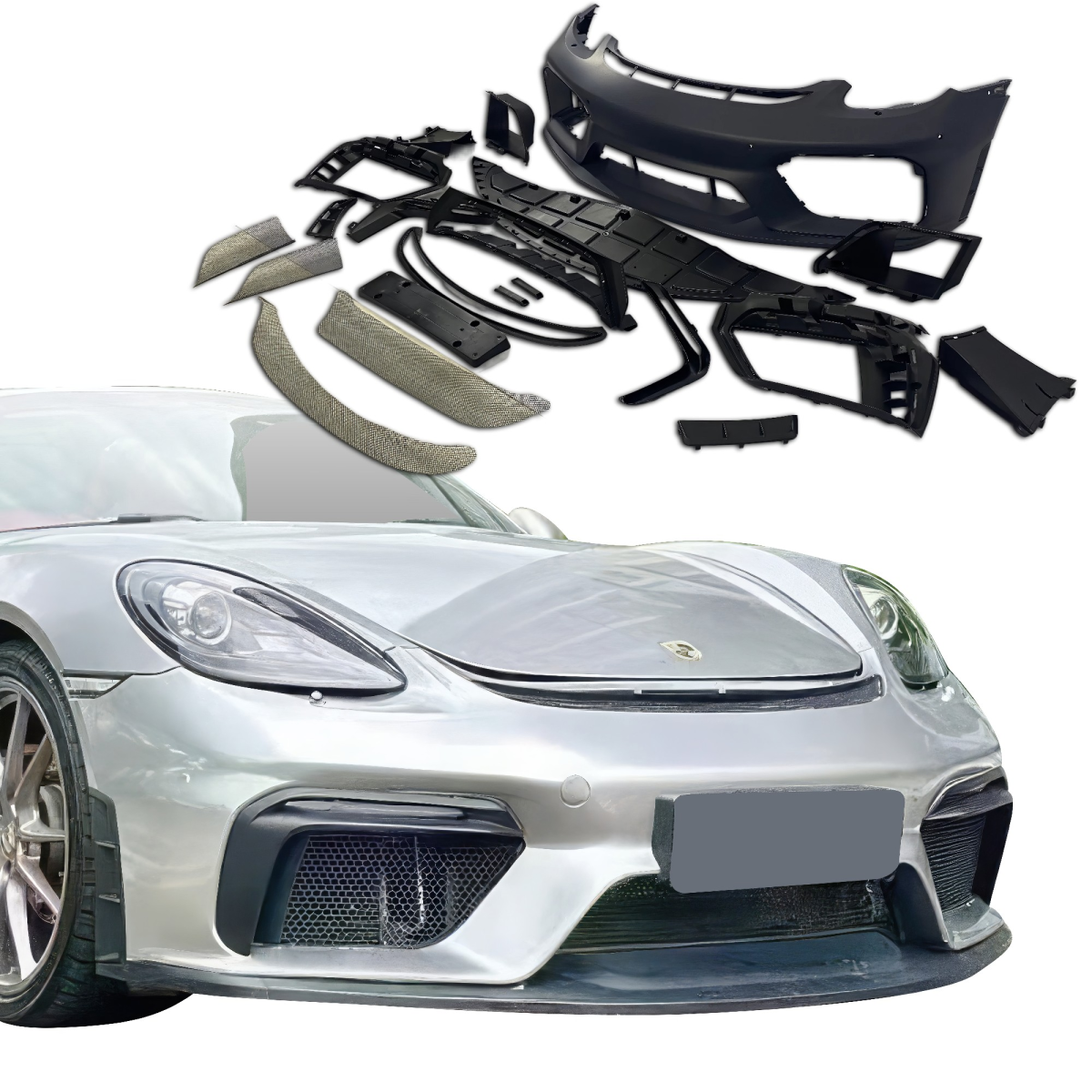 Modify your Porsche Boxster 2013 with our Exterior/Front Bumpers or Lips - 