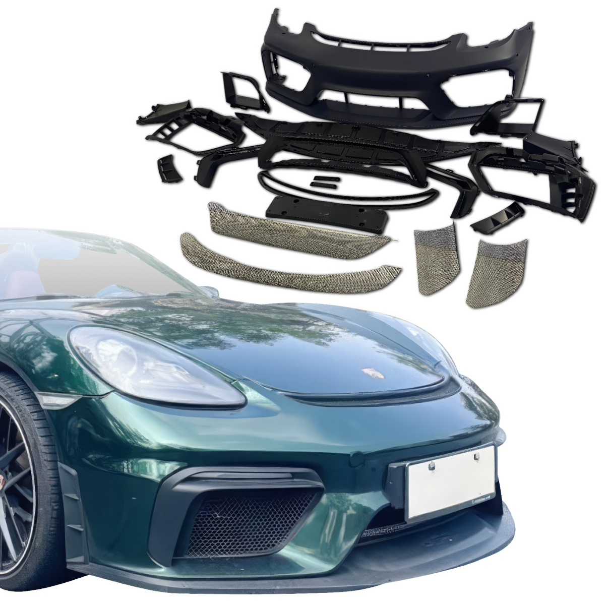 Modify your Porsche Boxster 2013 with our Exterior/Front Bumpers or Lips - 