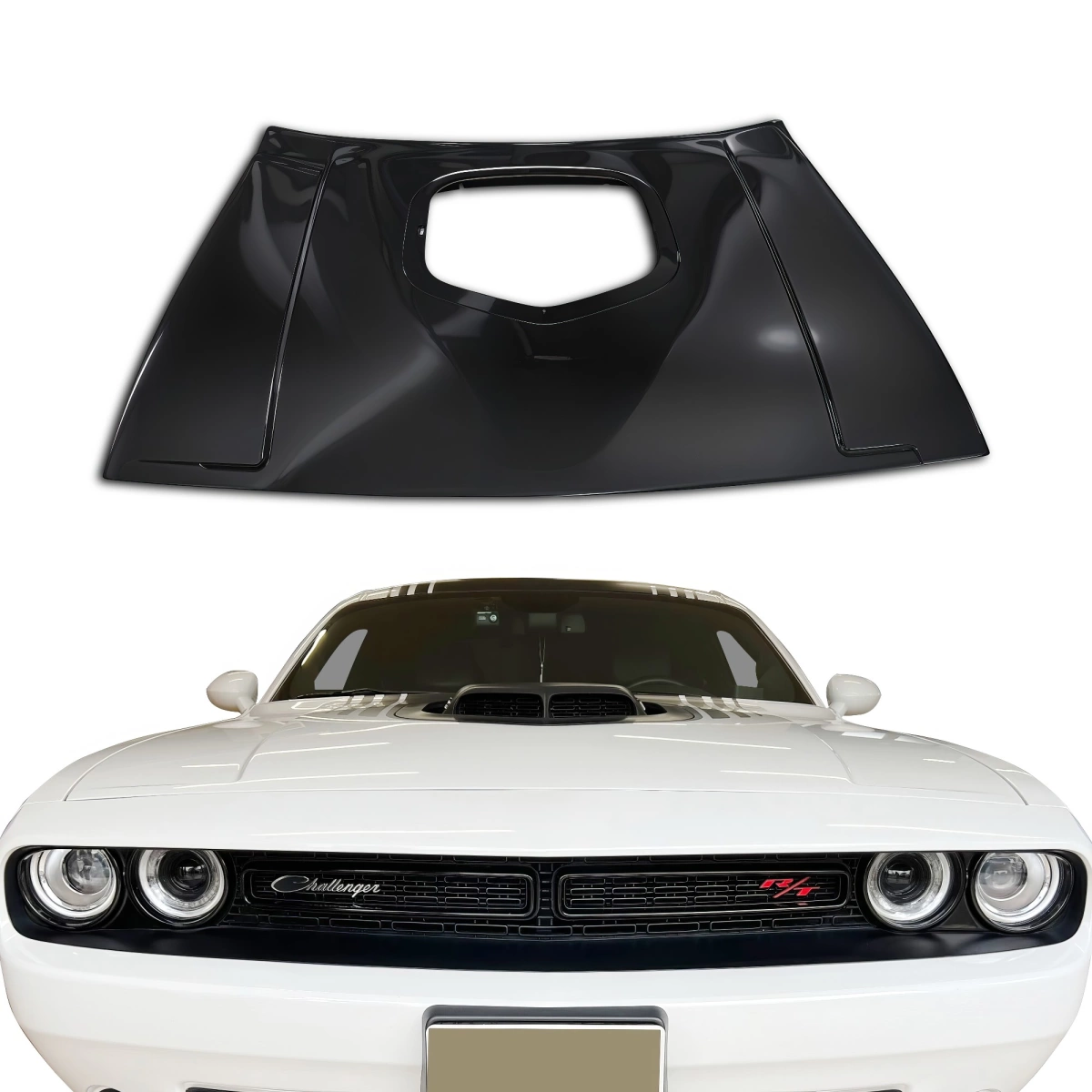 Modify your Dodge Challenger 2008 with our Exterior/Hoods - 1