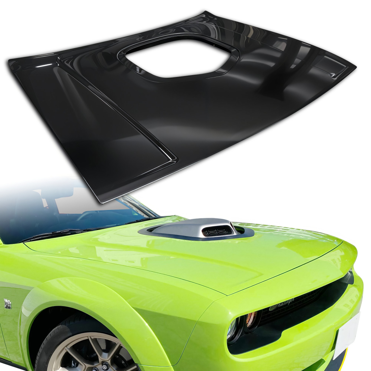 Modify your Dodge Challenger 2008 with our Exterior/Hoods - 