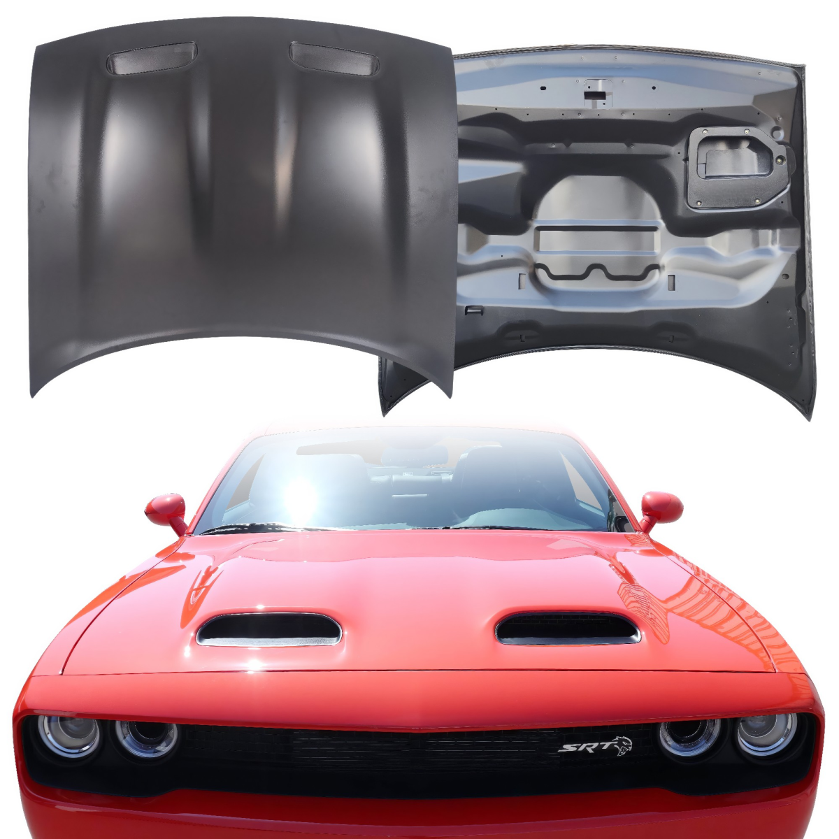 Modify your Dodge Challenger 2008 with our Exterior/Hoods - 