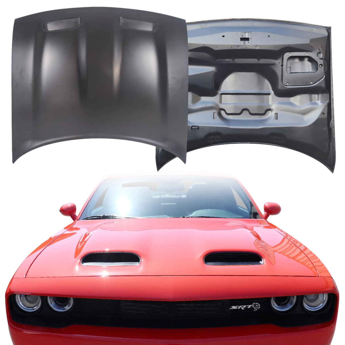 Modify your Dodge Challenger 2008 with our Exterior/Hoods - 1