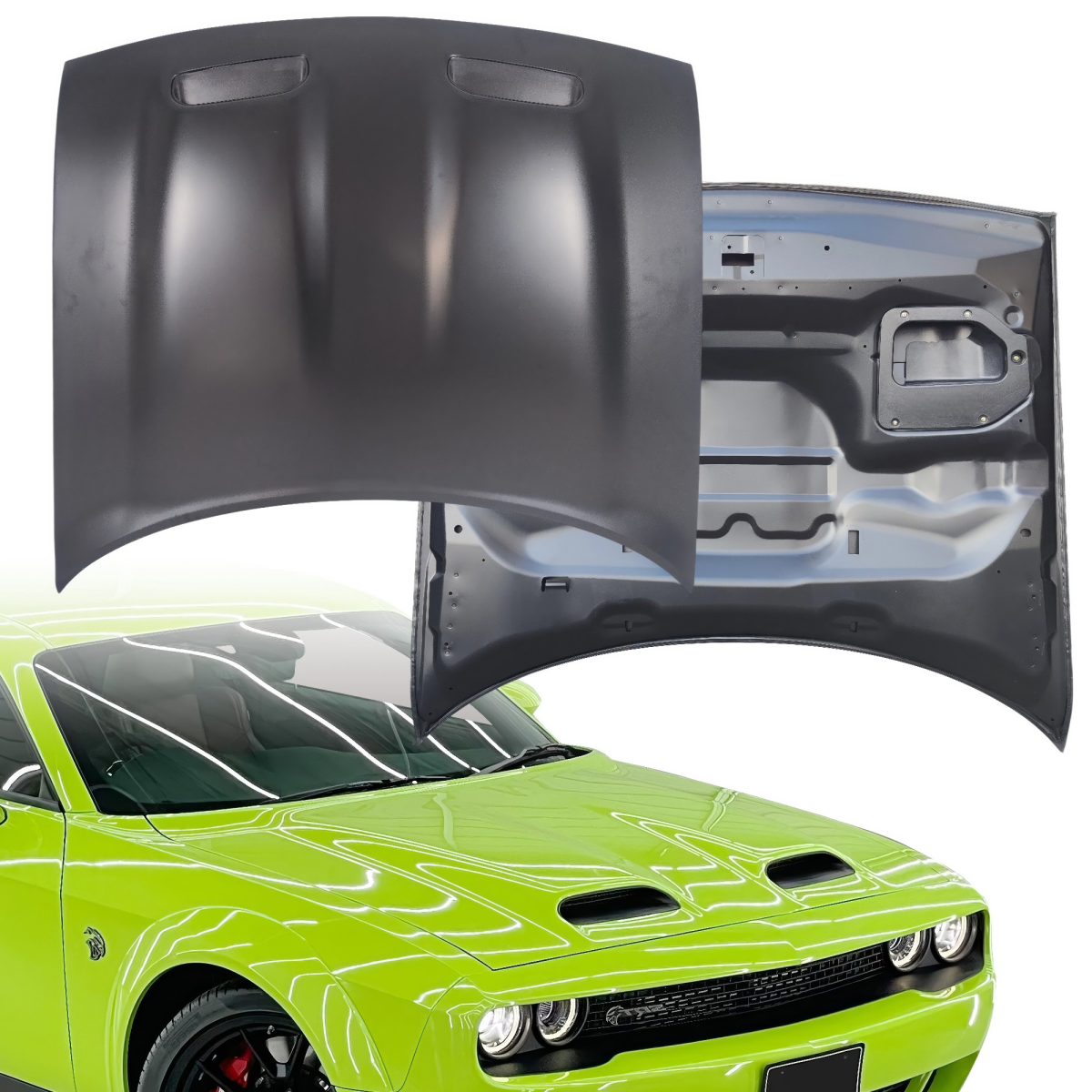 Modify your Dodge Challenger 2008 with our Exterior/Hoods - 