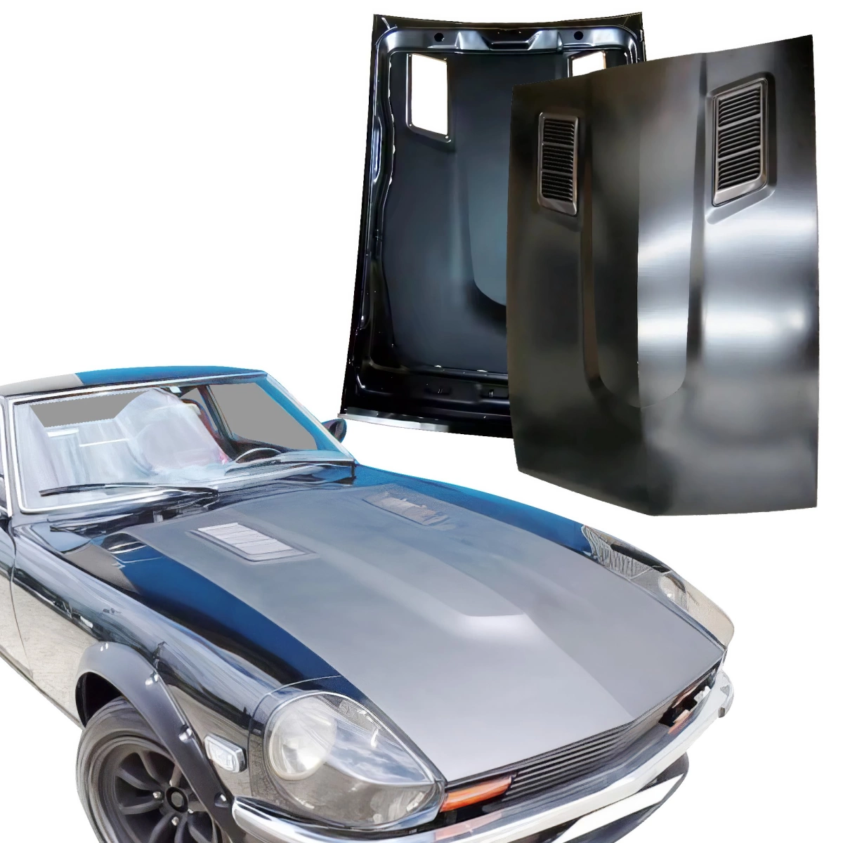 Modify your Datsun 240Z 1970 with our Exterior/Hoods - 1
