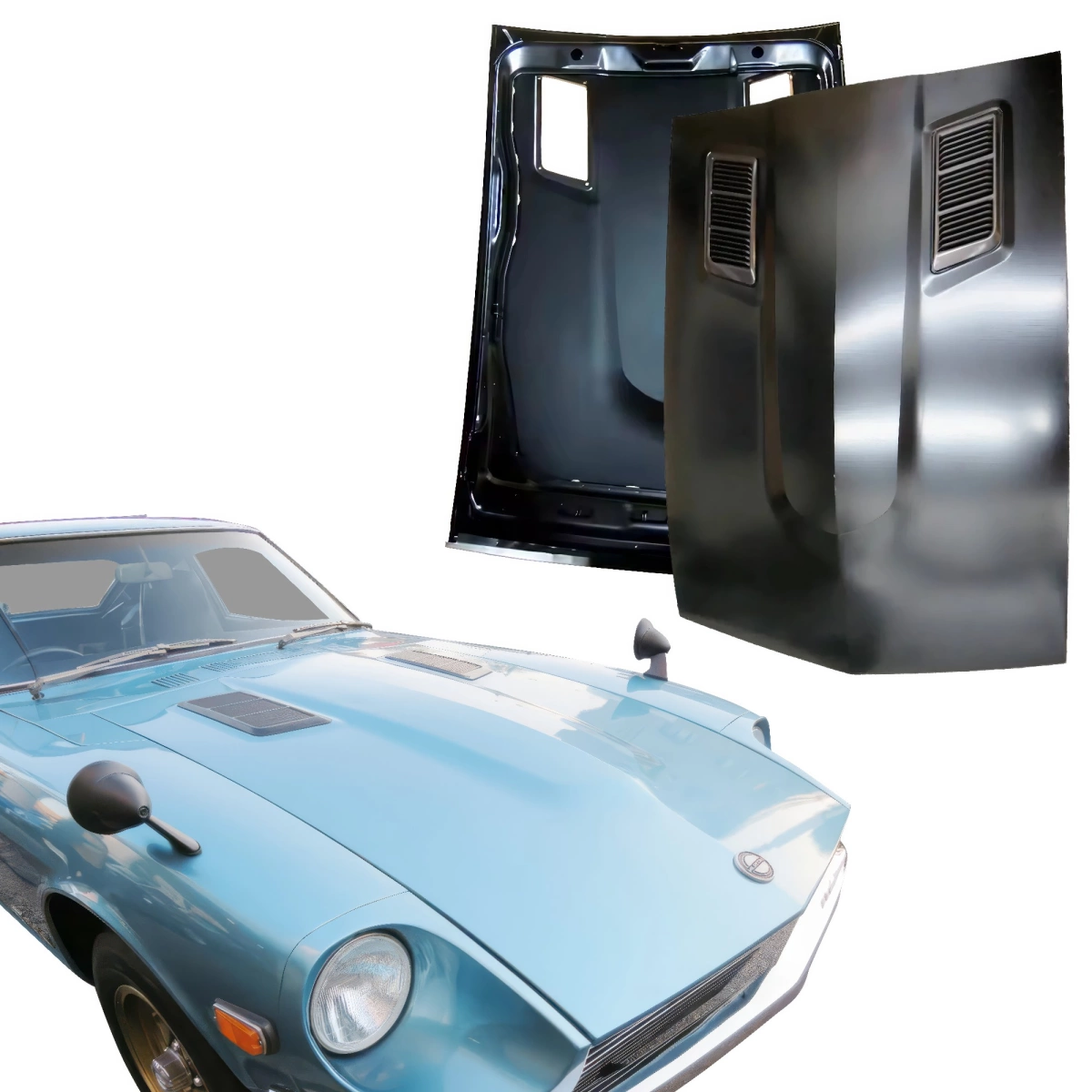 Modify your Datsun 240Z 1970 with our Exterior/Hoods - 7