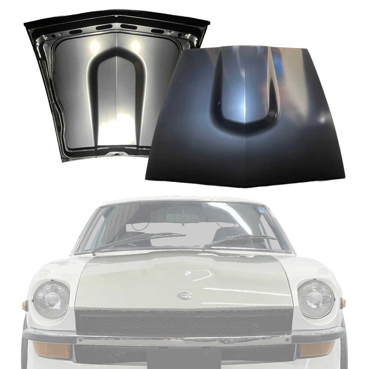 Modify your Datsun 240Z 1970 with our Exterior/Hoods - 1