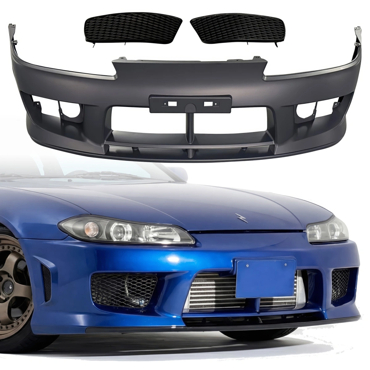 Modify your Nissan Silvia 1999 with our Exterior/Front Bumpers - 3