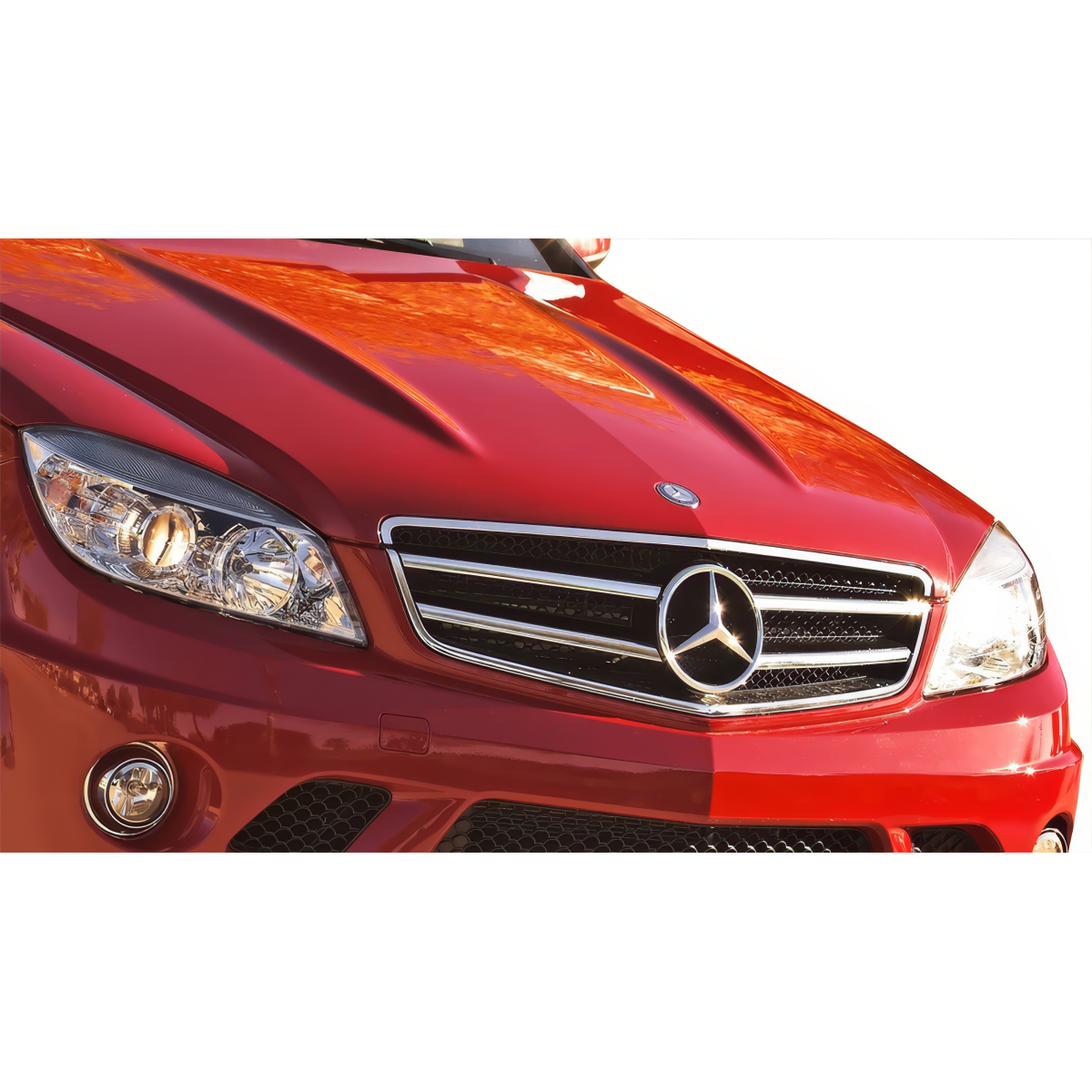 Modify your Mercedes-Benz C300 2008 with our Accessories/Other Accessories - Front view angle of vehicle part