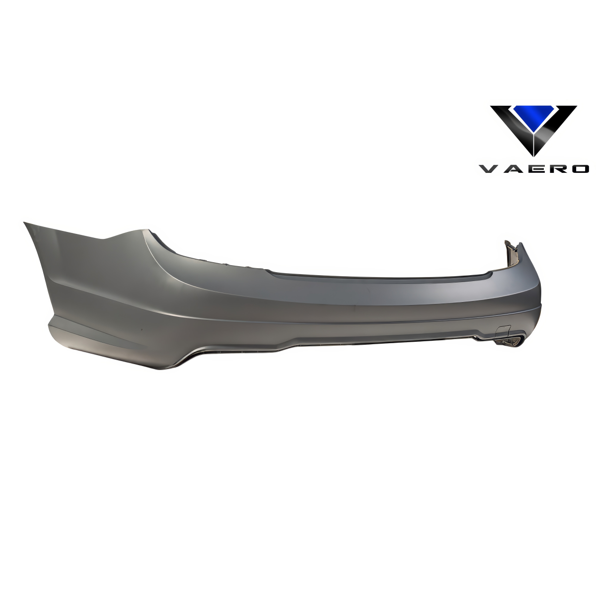 Modify your Mercedes-Benz C300 2008 with our Exterior/Rear Bumpers or Lips - Side view angle of the rear bumper part