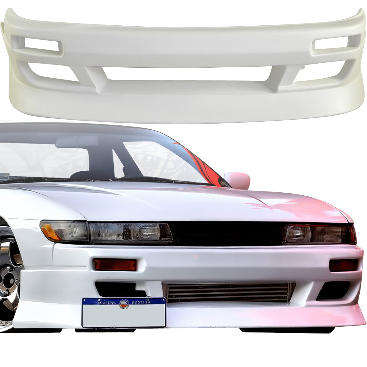 Modify your Nissan Silvia 1989 with our Exterior/Front Bumpers or Lips - 