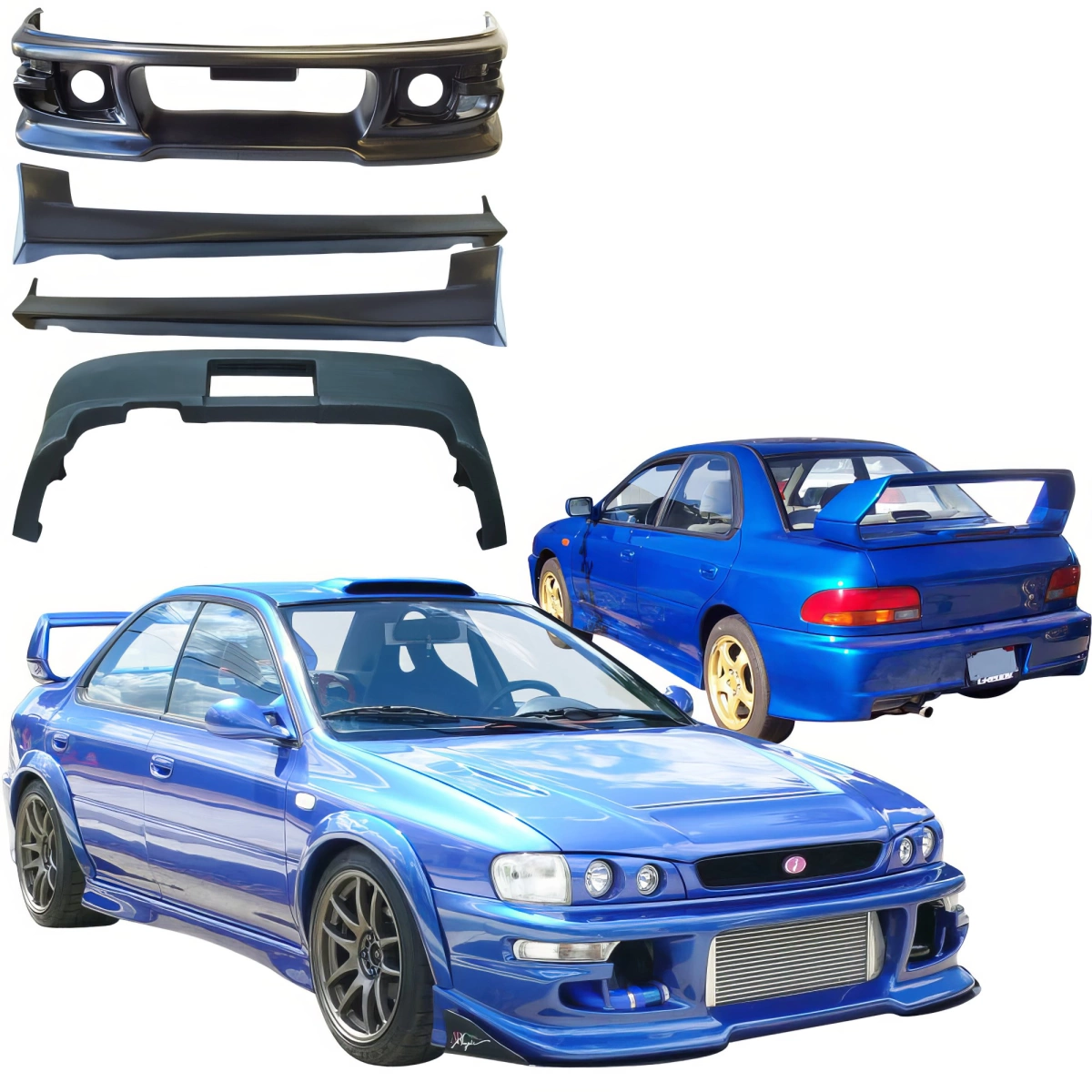 Modify your Subaru Impreza 1993 with our Exterior/Complete Body Kits - 2