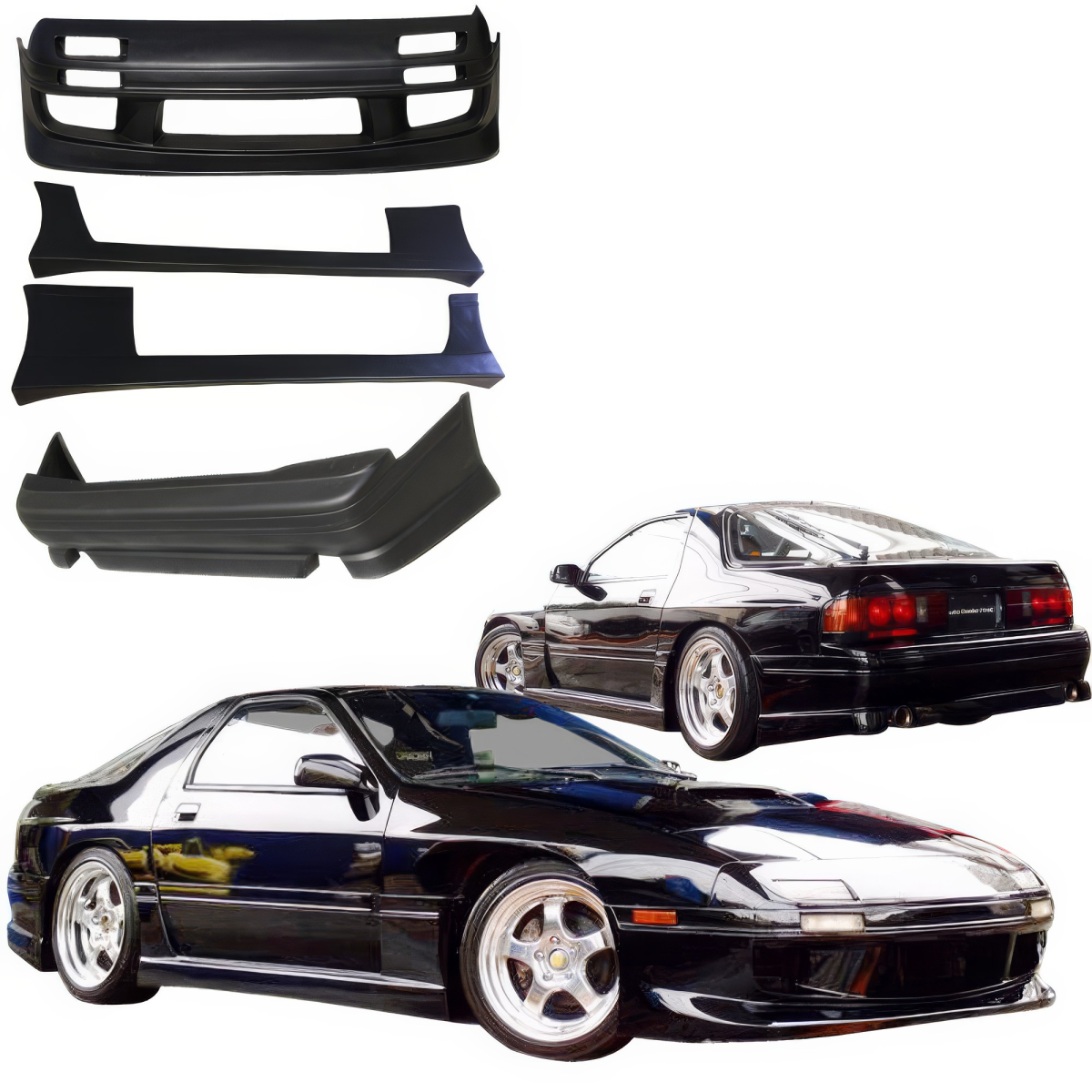 Modify your Mazda RX-7 1986 with our Exterior/Complete Body Kits - 