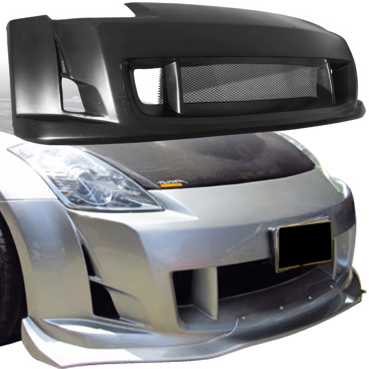 Modify your Nissan 350Z 2003 with our Exterior/Front Bumpers - 9