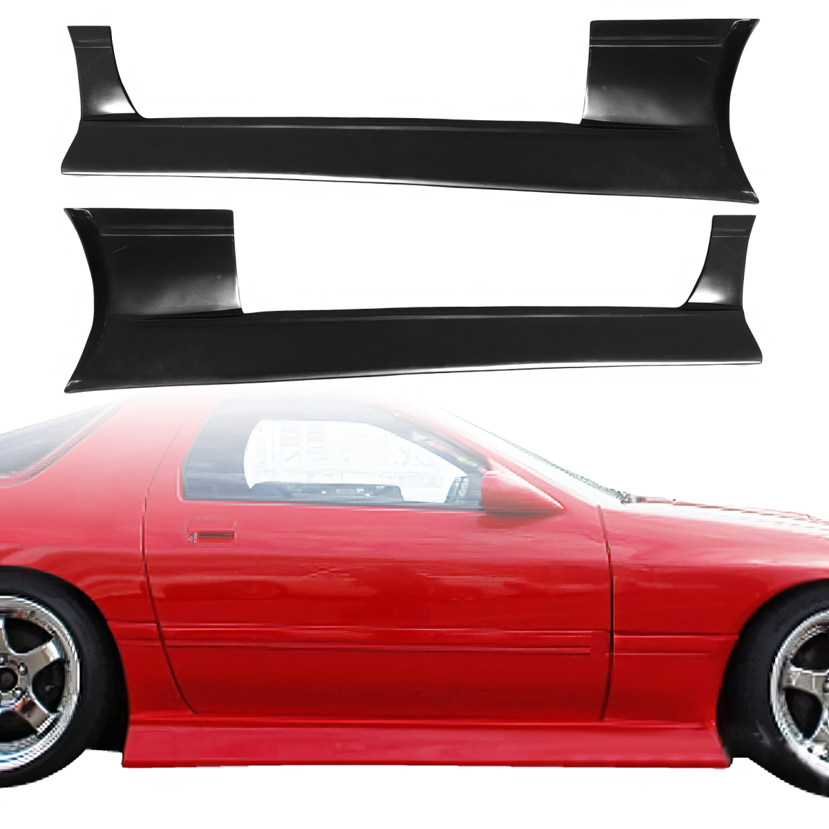 Modify your Mazda RX-7 1986 with our Exterior/Side Skirts - 