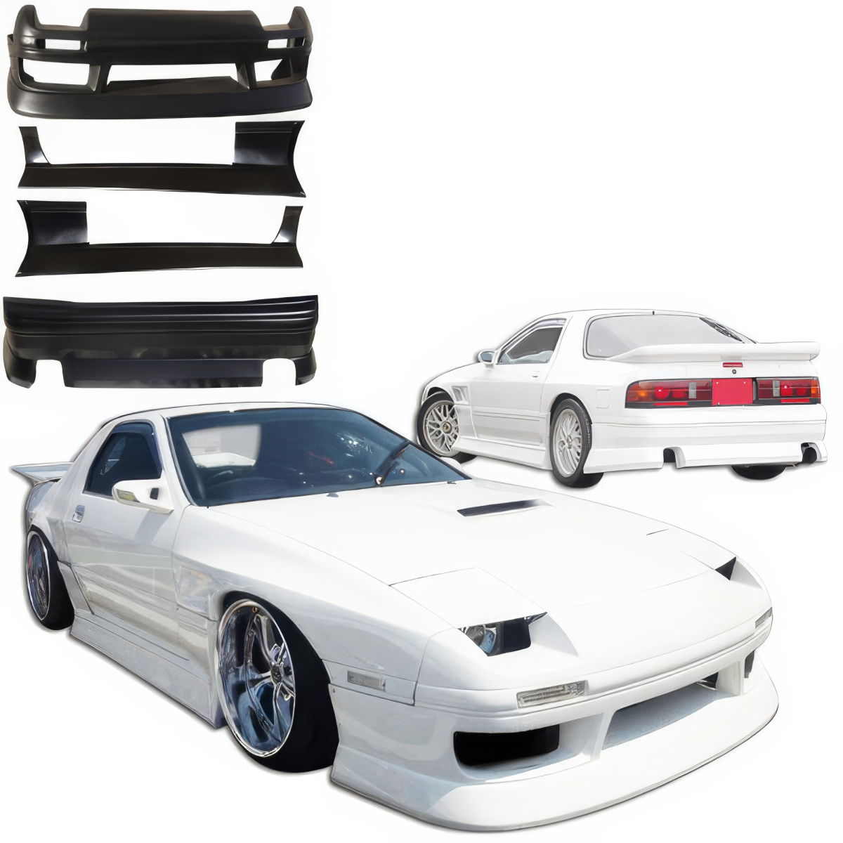 Modify your Mazda RX-7 1986 with our Exterior/Complete Body Kits - 