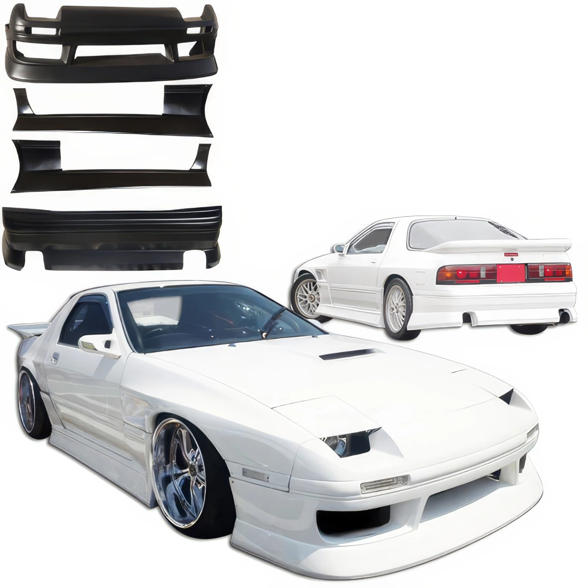 Modify your Mazda RX-7 1986 with our Exterior/Complete Body Kits - 1