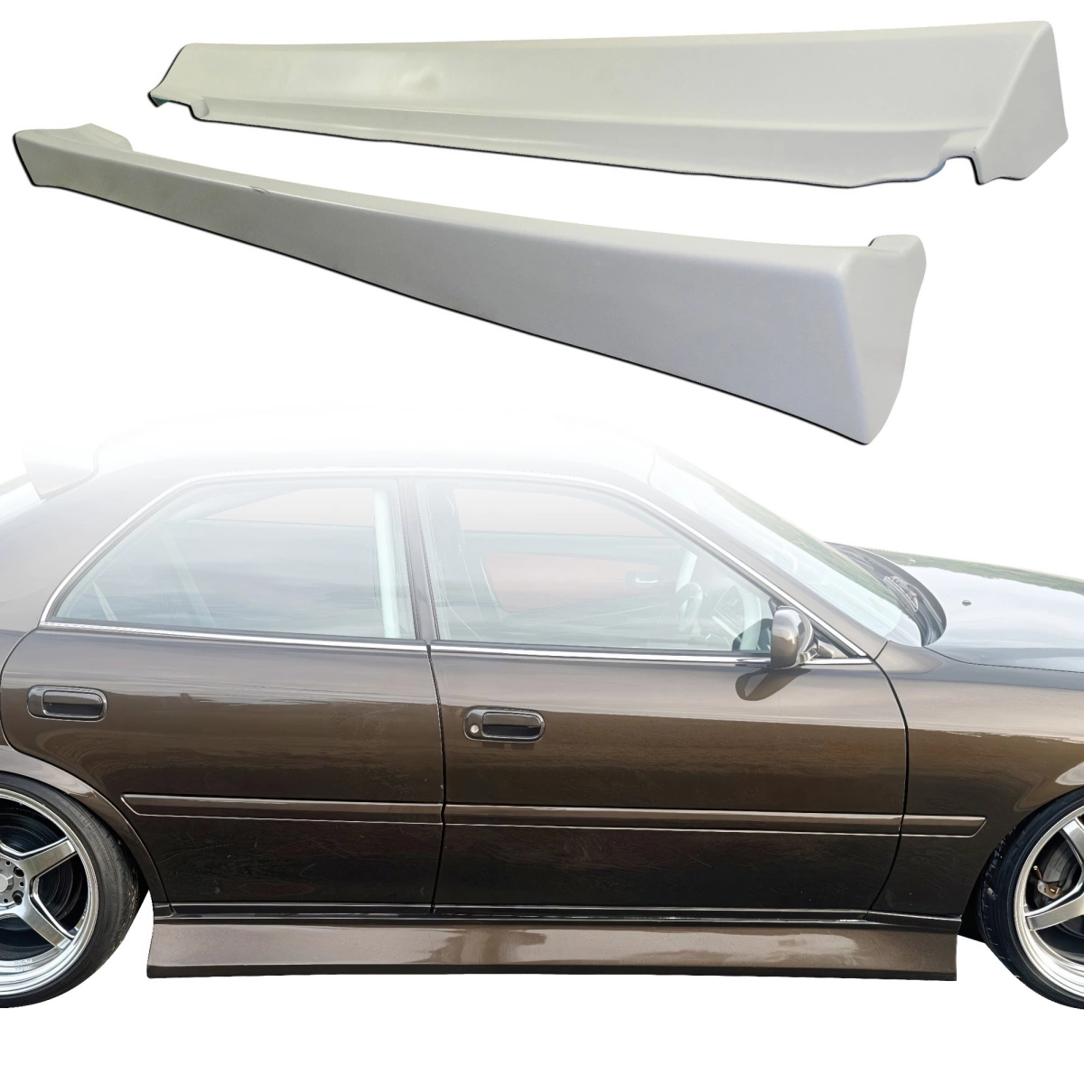 Modify your Toyota Chaser 1997 with our Exterior/Side Skirts - 4
