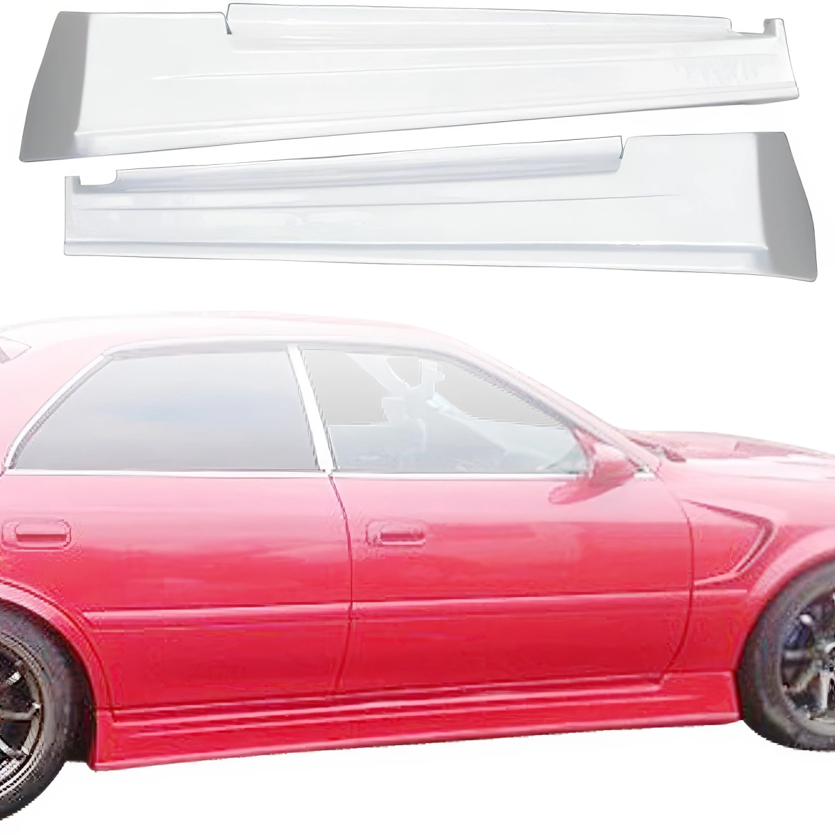 Modify your Toyota Chaser 1997 with our Exterior/Side Skirts - 9