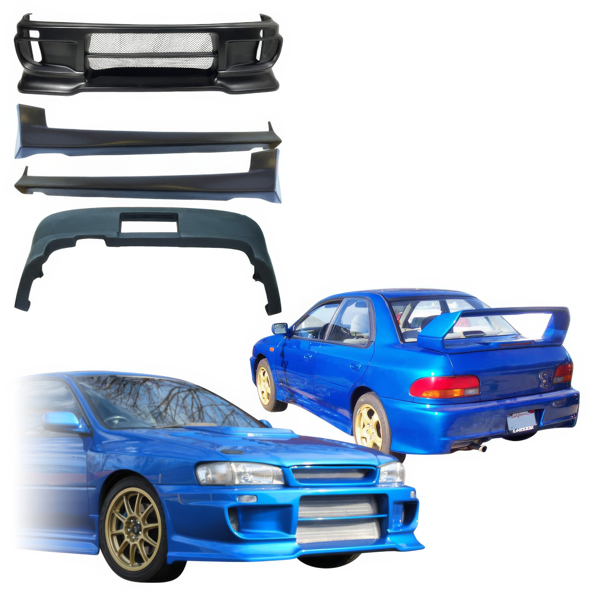 Modify your Subaru Impreza 1993 with our Exterior/Complete Body Kits - 